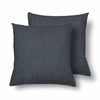 18 x 18 Throw Pillows (2) - Custom Elephant Pattern - Charcoal Elephant - Housewares elephants housewares pillows