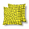 18 x 18 Throw Pillows (2) - Custom Giraffe Pattern - Yellow Giraffe - Housewares giraffes hot new items housewares pillows