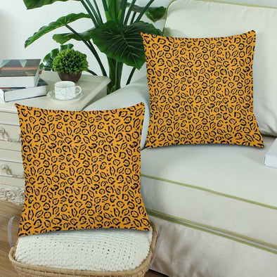 18 x 18 Throw Pillows (2) - Custom Jaguar Pattern - Housewares big cats housewares jaguars pillows