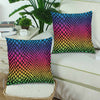 18 x 18 Throw Pillows (2) - Custom Snake Pattern - Housewares housewares pillows snakes