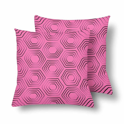 18 x 18 Throw Pillows (2) - Custom Turtle Pattern - Hot Pink Turtle - Housewares housewares pillows turtles