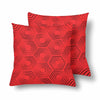 18 x 18 Throw Pillows (2) - Custom Turtle Pattern - Red Turtle - Housewares housewares pillows turtles