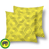 18 x 18 Throw Pillows (2) - Custom Turtle Pattern - Yellow Turtle - Housewares housewares pillows turtles