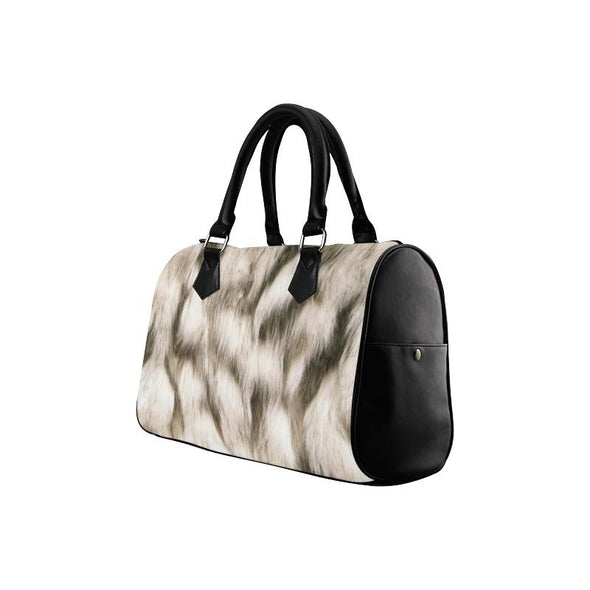 Boston Handbag Purse - Custom Animal Fur Prints - Accessories big cats hot new items