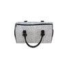 Boston Handbag Purse - Custom White Elephant Pattern - Accessories elephants handbags hot new items