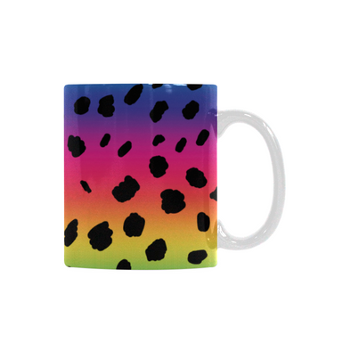 Ceramic Coffee Mugs (Pair) - Custom Cheetah Pattern - Housewares big cats cheetahs housewares