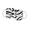 Ceramic Coffee Mugs (Pair) - Custom Tiger Pattern - White - Housewares big cats housewares tigers