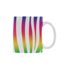 Ceramic Coffee Mugs (Pair) - Custom Zebra Pattern - Housewares housewares zebras