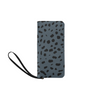 Clutch Purse - Custom Cheetah Pattern - Charcoal Cheetah - Accessories big cats cheetahs purses