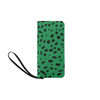 Clutch Purse - Custom Cheetah Pattern - Green Cheetah - Accessories big cats cheetahs purses