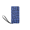 Clutch Purse - Custom Giraffe Pattern - Blue Giraffe - Accessories giraffes purses