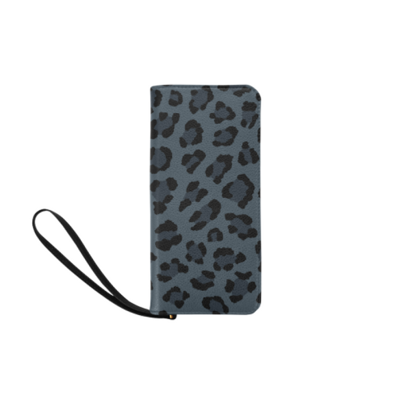 Clutch Purse - Custom Leopard Pattern - 2 - Black Leopard - Accessories big cats leopards purses