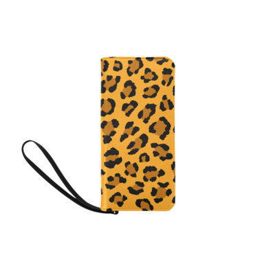 Clutch Purse - Custom Leopard Pattern - 2 - Orange Leopard - Accessories big cats leopards purses