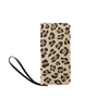 Clutch Purse - Custom Leopard Pattern - 2 - Tan Leopard - Accessories big cats leopards purses