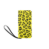 Clutch Purse - Custom Leopard Pattern - 2 - Yellow Leopard - Accessories big cats leopards purses