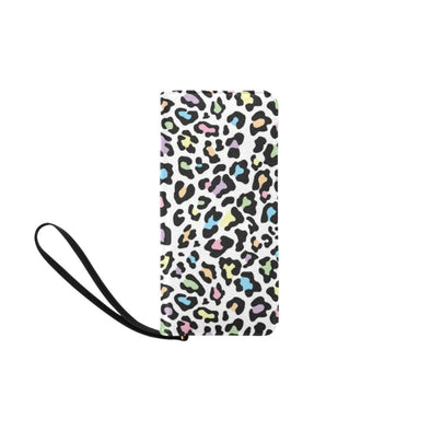 Clutch Purse - Custom Leopard Pattern - Multi-Color Leopard - Accessories big cats leopards purses