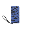 Clutch Purse - Custom Tiger Pattern - Blue Tiger - Accessories big cats purses tigers