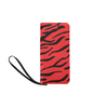Clutch Purse - Custom Tiger Pattern - Red Tiger - Accessories big cats purses tigers