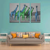 Colorful Giraffes - Canvas Wall Art - Wall Art canvas prints giraffes hot new items