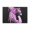 Colorful Lion - Canvas Wall Art - Purple Lion - Wall Art big cats canvas prints