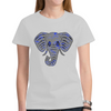Custom Womens Elephant Chalkhead T-Shirt - Design Your Own - Clothing design your own elephants womens t-shirts