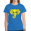 Custom Womens Elephant Chalkhead T-Shirt - Design Your Own - Clothing design your own elephants womens t-shirts