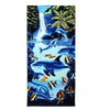 Dolphin Tiger or Horse Microfiber Beach Towel - H - Beachware beachware big cats dolphins horses tigers