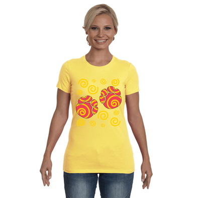 Elephant Footprints T-Shirt - Design 2 - Clothing elephants womens t-shirts