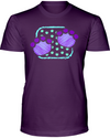 Elephant Footprints T-Shirt - Design 4 - Team Purple / S - Clothing elephants womens t-shirts