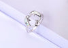 Fire White Opal & Sterling Silver Twin Dolphins Ring - Jewelry Dolphins Opal Rings