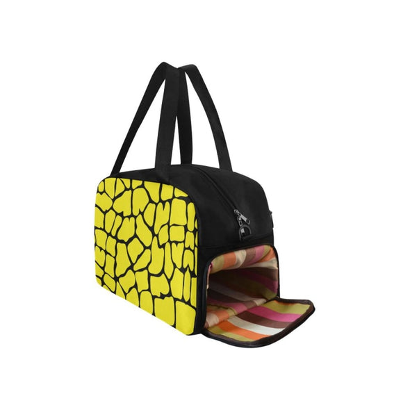 Weekend Travel Bag - Custom Giraffe Pattern - Accessories Bags Giraffes