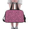 Weekend Travel Bag - Custom Jaguar Pattern - Pink Jaguar - Accessories Bags Jaguars