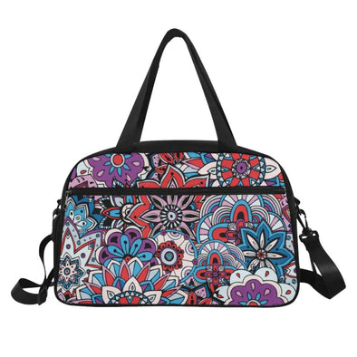 Women’s Travel Bag, Duffle Bag New Mandala Dufle Large Bag, Boho Bag,  Mandala Bag, Weekend Bag, Carry On, Tote Tribal Weekender Bag