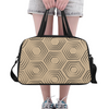 Fitness and Travel Bag - Custom Turtle Pattern - Tan Turtle - Accessories bags turtles
