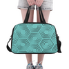 Fitness and Travel Bag - Custom Turtle Pattern - Turquoise Turtle - Accessories bags turtles