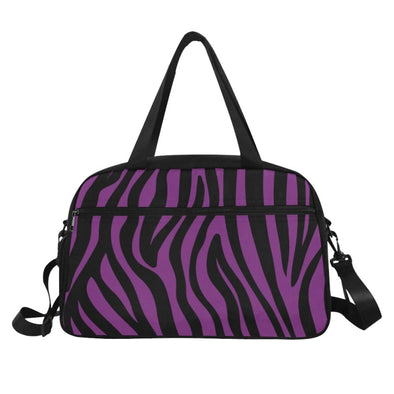 Fitness and Travel Bag - Custom Zebra Pattern - Accessories bags zebras