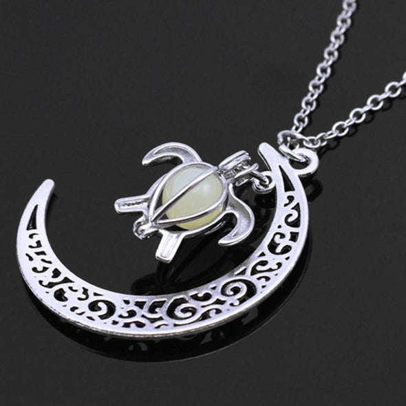 Glow in the Dark Turtle Pendant Necklace - 4 Colors - Jewelry bohemian necklaces turtles