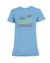 If You Dont Love Rhinos Too Then We Have A Problem! Statement T-Shirt - Ocean Blue / S - Clothing rhinos womens t-shirts