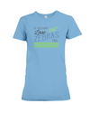 If You Dont Love Zebras Too Then We Have A Problem! Statement T-Shirt - Ocean Blue / S - Clothing womens t-shirts zebras