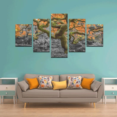 Old Wise Tree in the Forest - Canvas Wall Art - Wall Art canvas prints trees