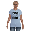 Poach Eggs Not Rhinos Statement T-Shirt - Design 1 - Clothing rhinos womens t-shirts