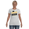 Poachers Suck Statement (Elephants) T-Shirt - Design 2 - Clothing elephants womens t-shirts