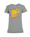 Save the Elephants Statement T-Shirt - Design 3 - Deep Heather / S - Clothing elephants womens t-shirts