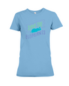 Save the Elephants Statement T-Shirt - Design 5 - Ocean Blue / S - Clothing elephants womens t-shirts