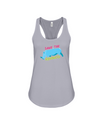 Save The Rhinos Tank-Top - Design 5 - Athletic Heather / S - Clothing rhinos womens t-shirts