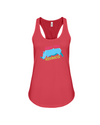 Save The Rhinos Tank-Top - Design 5 - Red / S - Clothing rhinos womens t-shirts