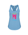 Save The Rhinos Tank-Top - Design 6 - Ocean Blue / S - Clothing rhinos womens t-shirts