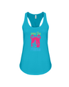 Save The Rhinos Tank-Top - Design 6 - Turquoise / S - Clothing rhinos womens t-shirts