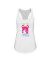Save The Rhinos Tank-Top - Design 6 - White / S - Clothing rhinos womens t-shirts