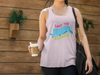Save The Rhinos Tank-Top - Design 6 - Clothing rhinos womens t-shirts